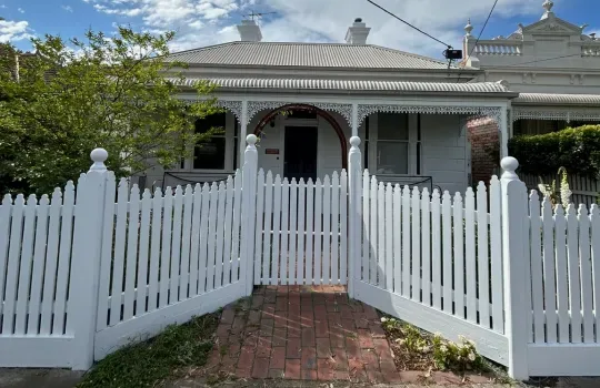 Fence painting
